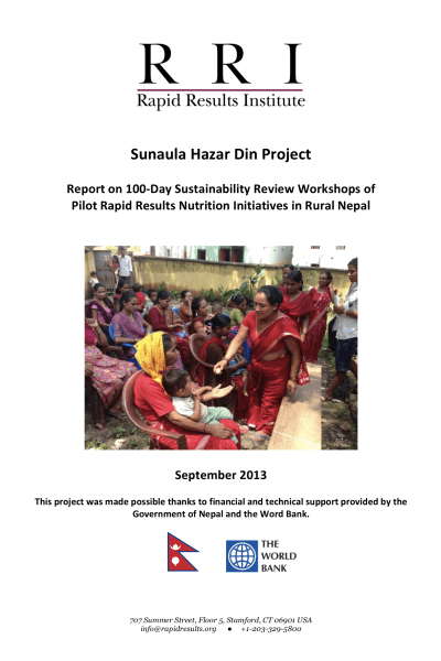 Nepal report